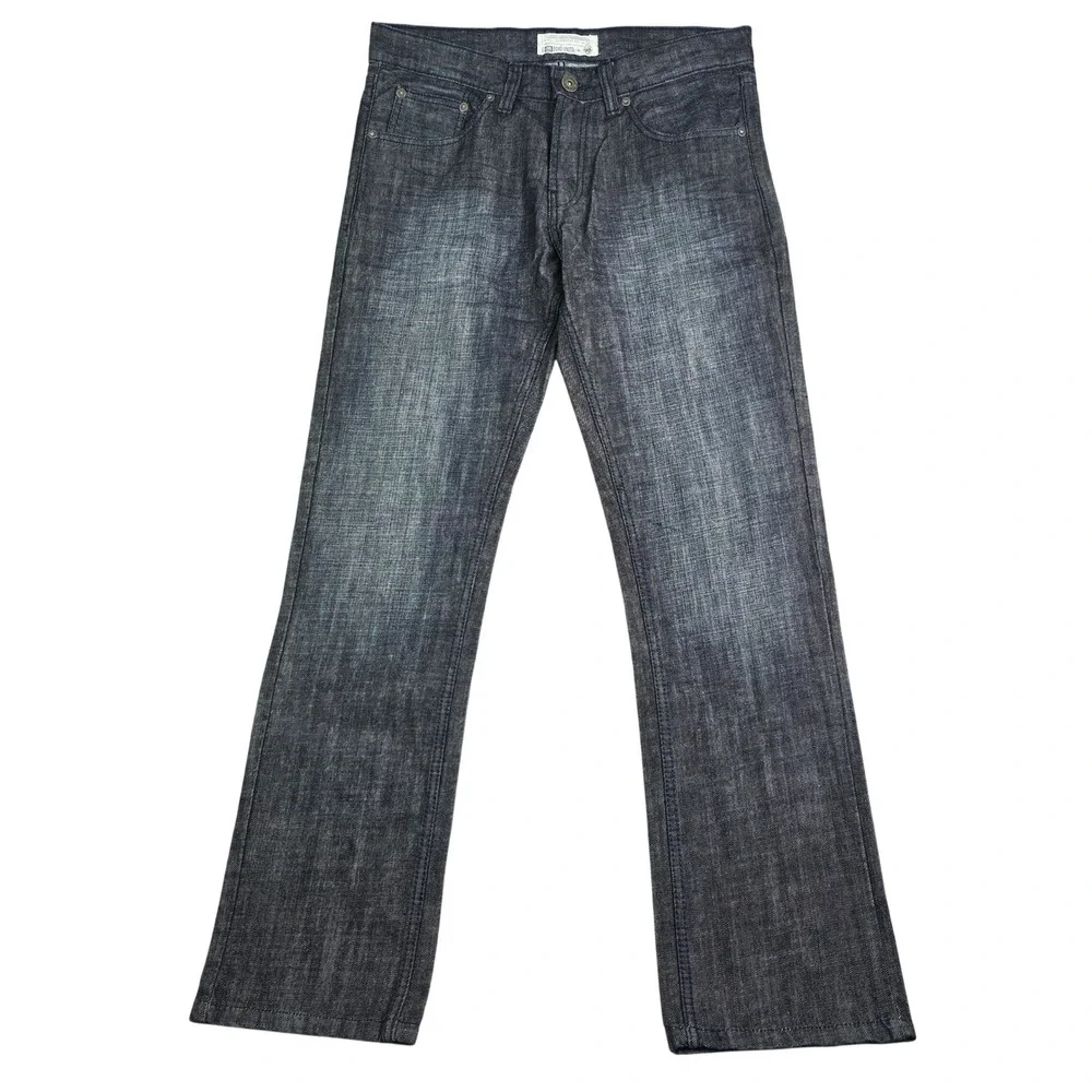 Ecko Unltd Straight Fit Jeans Mens 32x32 (34x32) Dark Wash Blue‎ Streetwear 714